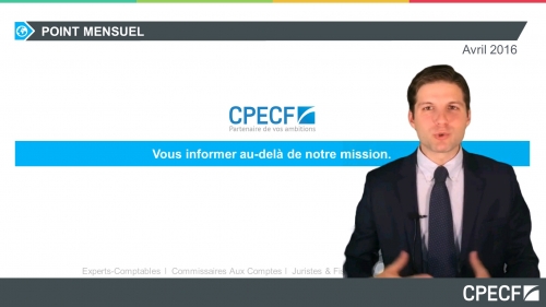 vidéo actu CPECF avril 2016