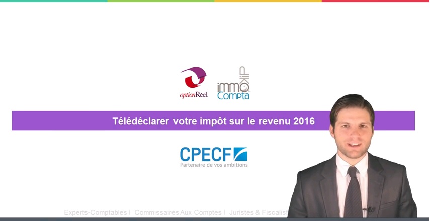 vidéo actu CPECF déclaration de revenus